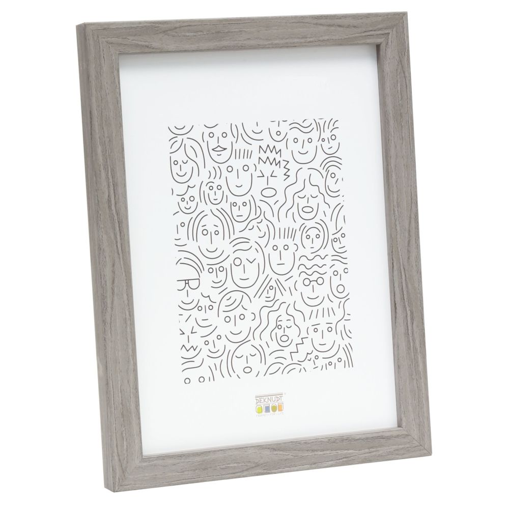 Deknudt Narrow wooden frame in grey 18x24 S43AH7