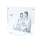 Deknudt Magnetic and transparent photo frame 6mm thick with base 20x20 S58SC1