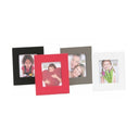 Deknudt Passport photo frame in 4 colours: white, black, red, taupe 3.5x4.5 S59KK9