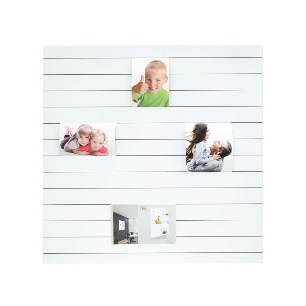 Deknudt Handy mutiphoto frame in white with slots 60x60 S68EK1