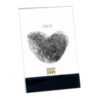 Deknudt Photo holder in black with stand 10x15 S58SG2