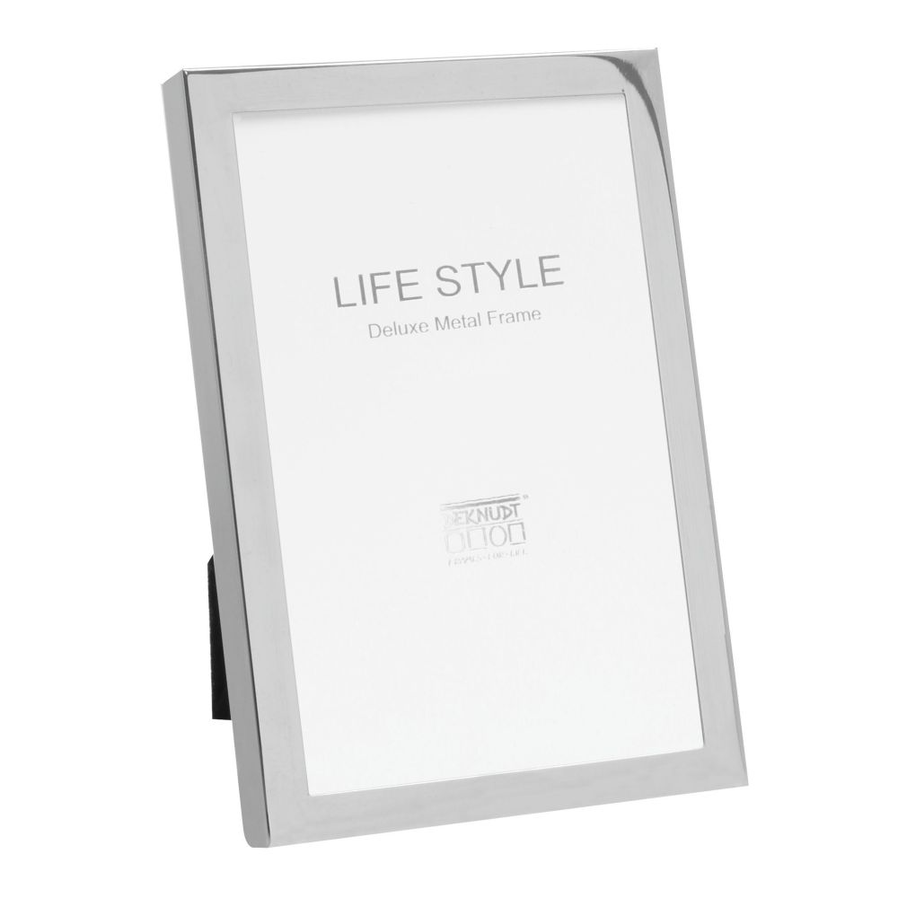 Deknudt Narrow silver metal photo frame 13x18 S57MH1