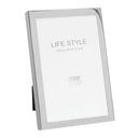 Deknudt Narrow silver metal photo frame 13x18 S57MH1