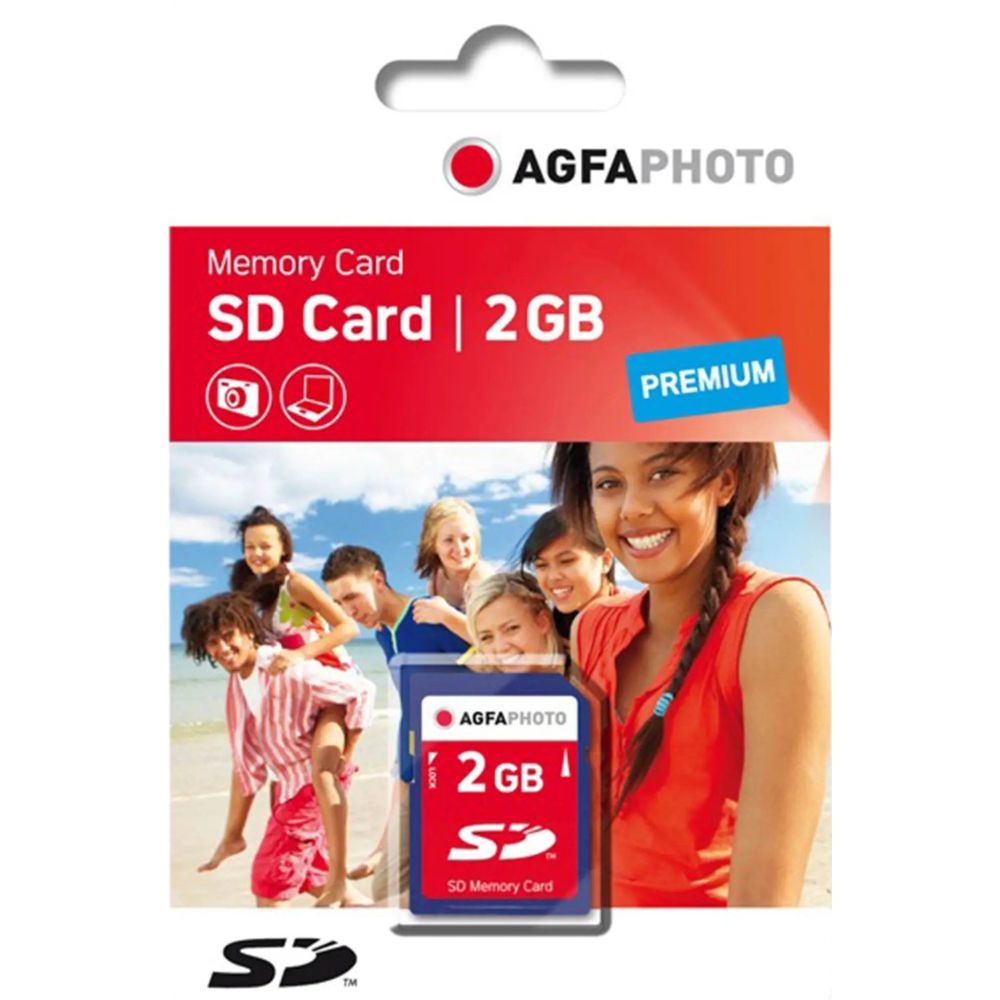 AgfaPhoto SD Premium 2GB memory card