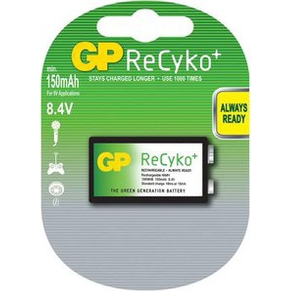 GP 8.4V RECYKO (9V)