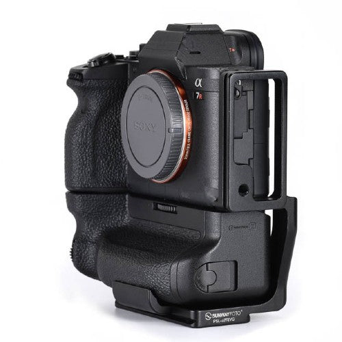 SUNWAYFOTO L-Plate for Sony A7RIV incl. Grip