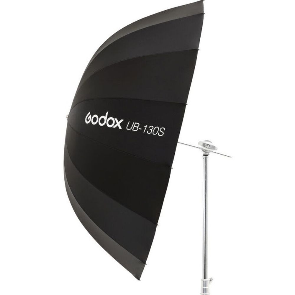 Godox UB-130S - Parabolic Reflective Studio Umbrella Silver 130cm