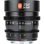 Viltrox Cine Lens 33mm T1.5 for Sony E mount