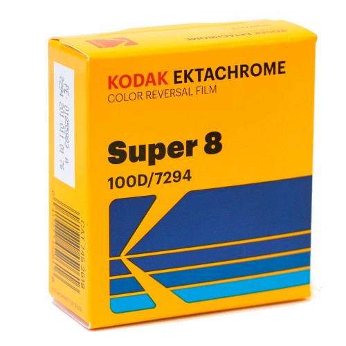 Kodak Ektachrome 100D 7294 8mm x 15 m Color Reversal Film