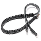 Leica 18893 Paracord belt made by COOPH black/black 100 cm