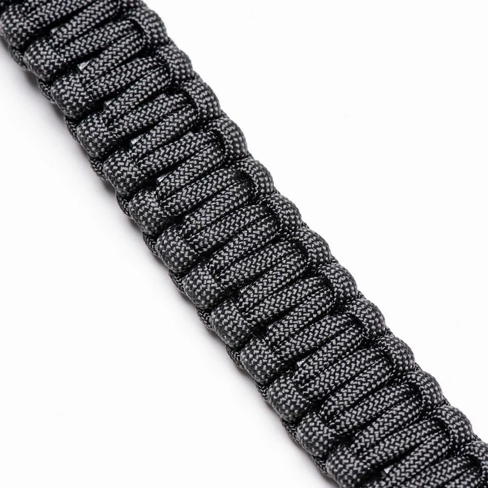 Leica 18893 Paracord belt made by COOPH black/black 100 cm