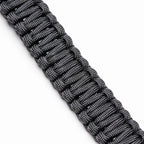 Leica 18893 Paracord belt made by COOPH black/black 100 cm
