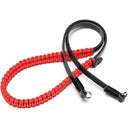 Leica 18897 Paracord belt made by COOPH black/red 100 cm
