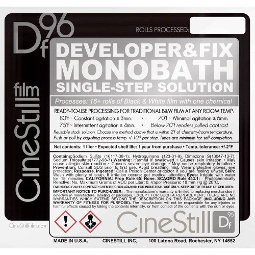 Cinestill DF 96 Monobath