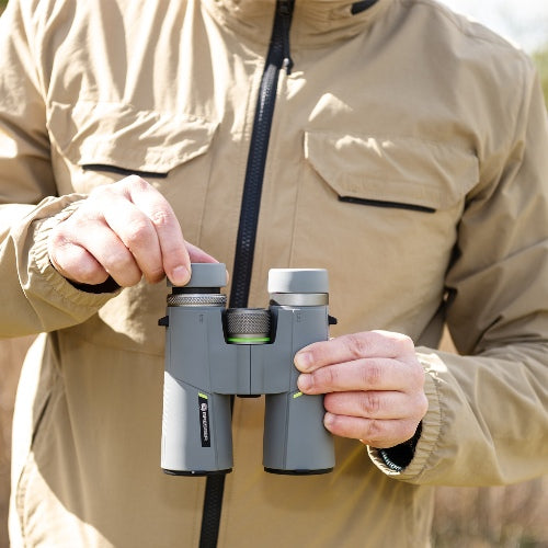 Bresser Wave 10x42 Roof Prism Binoculars Waterproof