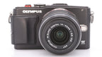 Olympus PEN Lite E-PL6 body zwart + 14-42mm F/3.5-5.6 II R Zwart occasion