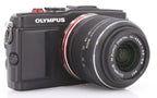 Olympus PEN Lite E-PL6 body zwart + 14-42mm F/3.5-5.6 II R Zwart occasion