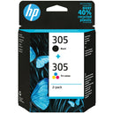 HP 305 Ink Cartridge Black/Colour Combo