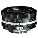 Voigtlander Color Skopar F2.8 28mm SLII-S Nikon Black
