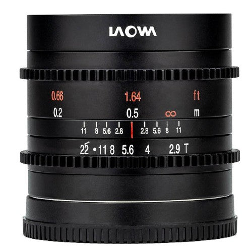 Laowa 9mm T2.9 Zero-D Cine Lens – L mount