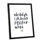 Deknudt Narrow photo frame in black aluminium 10x15 S024S2