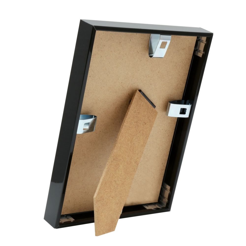 Deknudt Narrow photo frame in black aluminium 10x15 S024S2