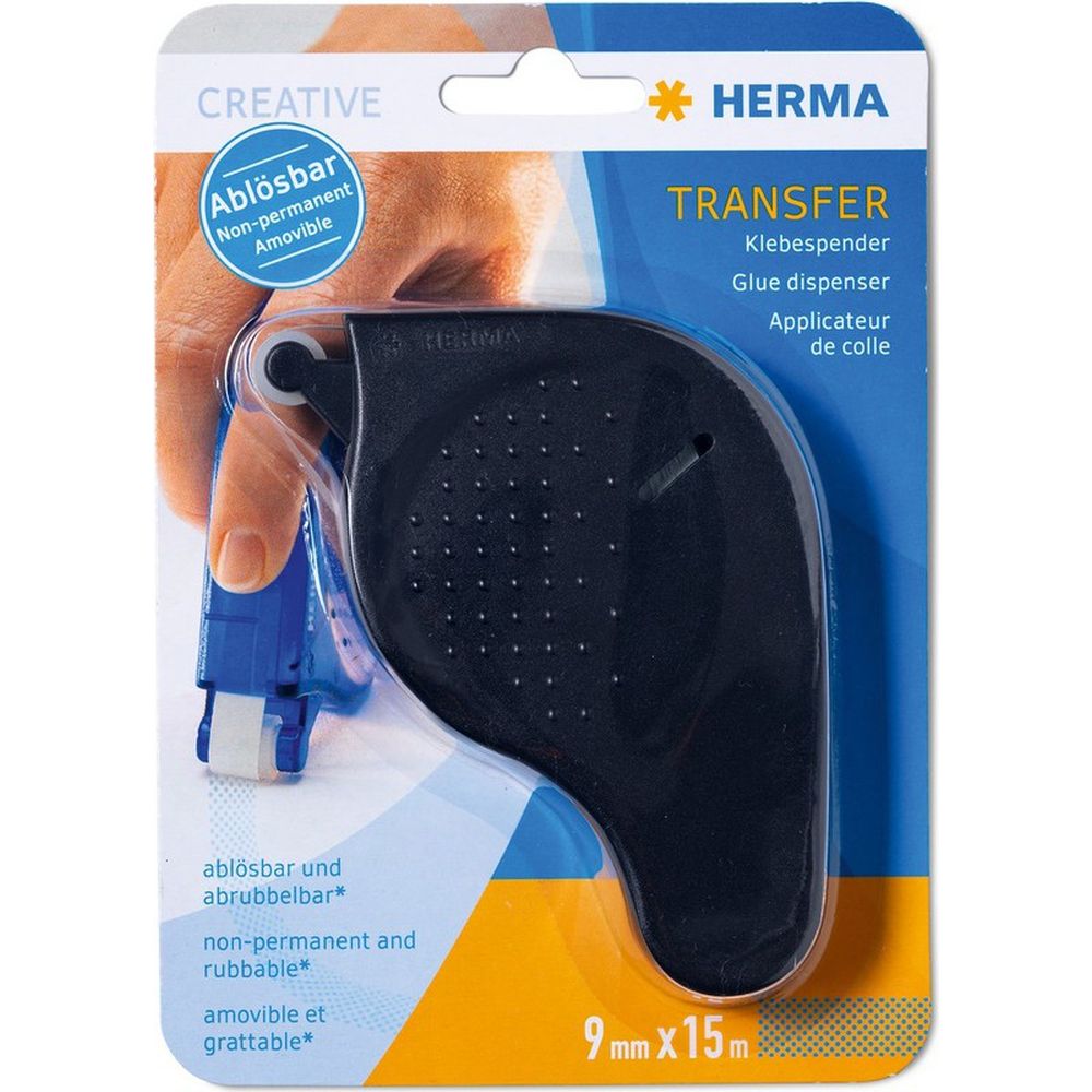 Herma Transfer Glue Dispenser black 15m