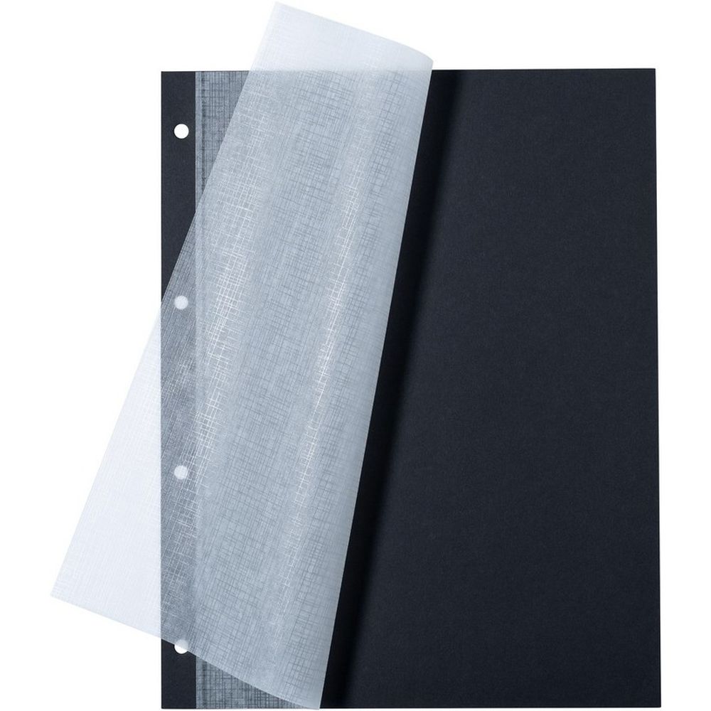 Herma photo cardboard black 230x297 20 sheets