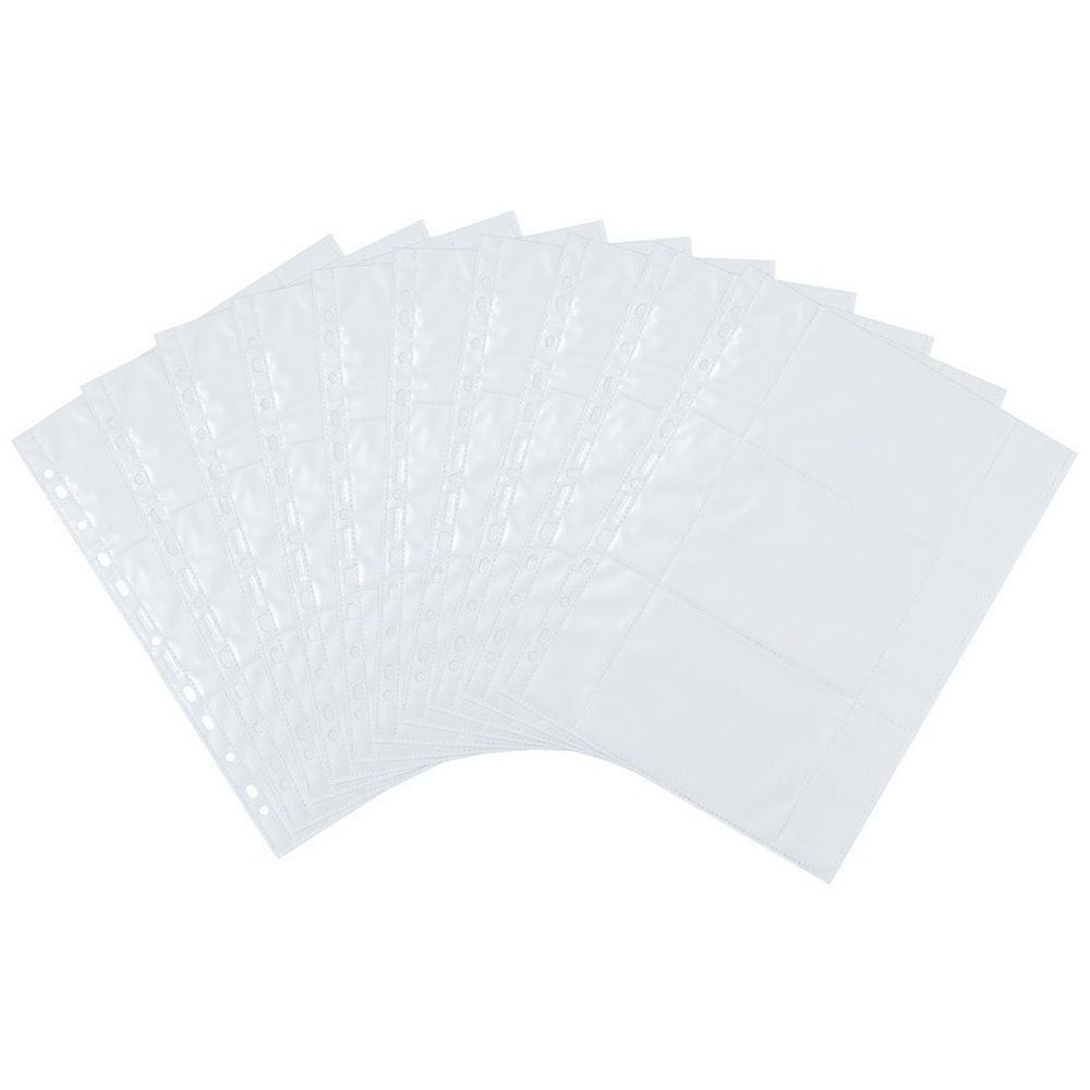 Herma sleeves white 9x13 horizontal 10 pc.