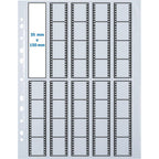 Negative Slipcovers clear, transparent, for 10 x 4 Negatives, 25 pcs