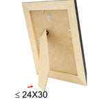 Deknudt Photo frame black with natural colour accent 10x15 S221F2