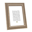 Deknudt Photo frame beige with natural-colored accent 10x15 S221F3