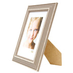 Deknudt Photo frame beige with natural-colored accent 10x15 S221F3