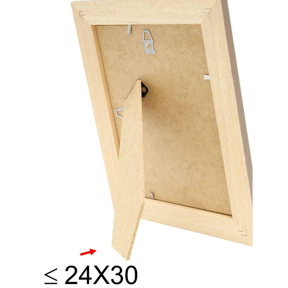 Deknudt Photo frame beige with natural-colored accent 10x15 S221F3