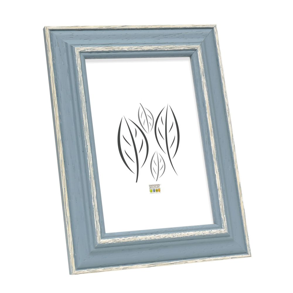 Deknudt Photo Frame blue with natural Colour Accent 20x30 S221F6