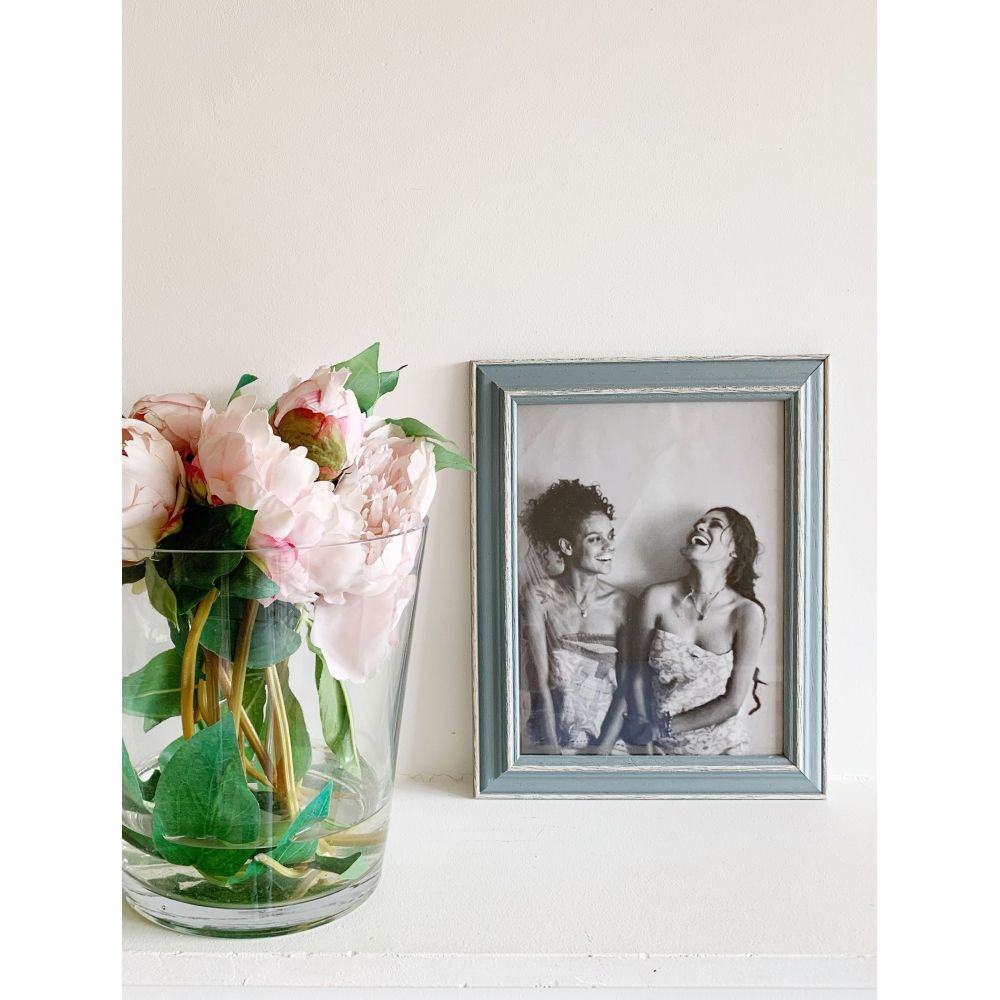 Deknudt Photo Frame blue with natural Colour Accent 20x30 S221F6