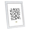 Deknudt Photo frame white with brown accent 20x30 S221H3