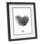 Deknudt Photo frame in black with passe-board 10x15 S43AK2