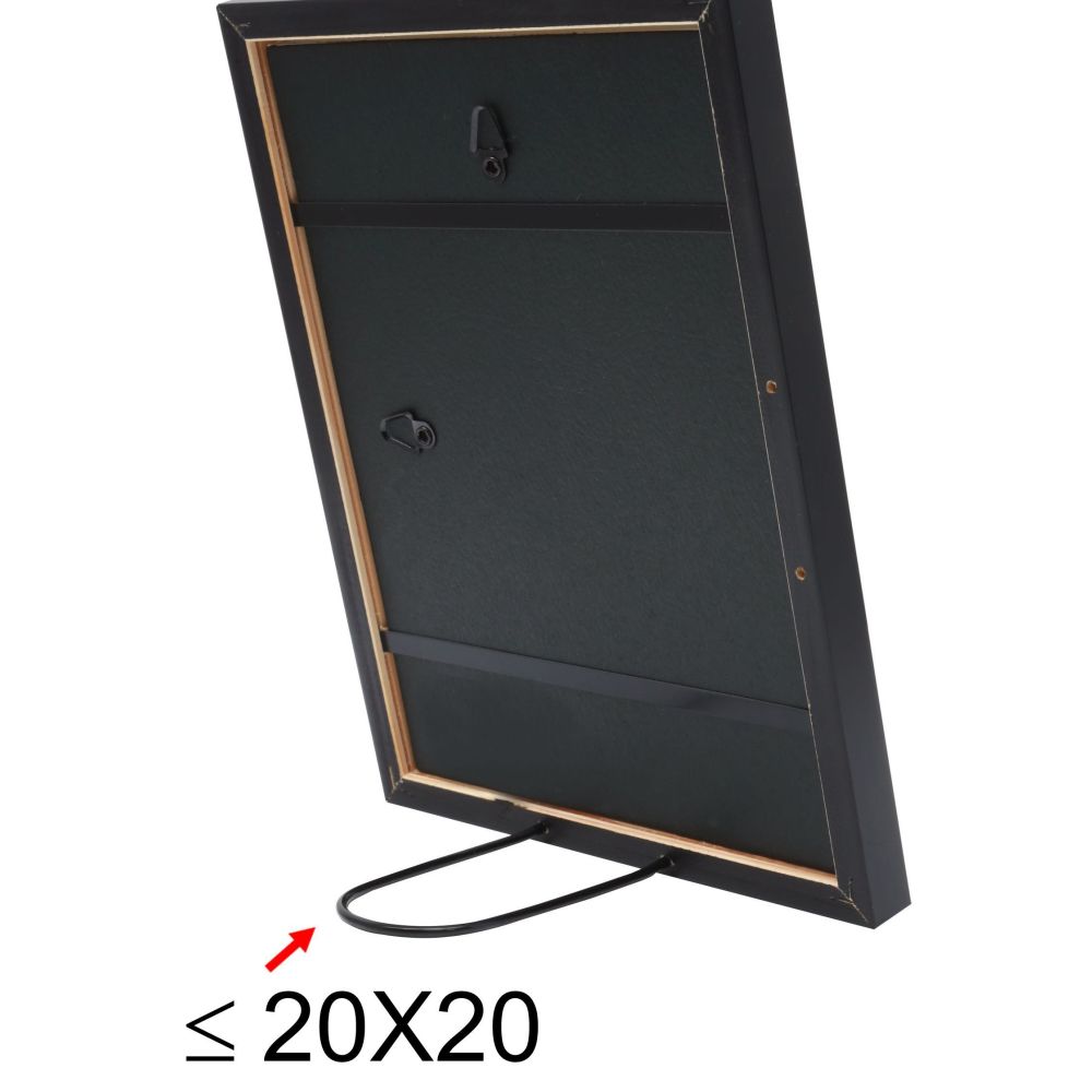 Deknudt Photo frame in black with passe-board 10x15 S43AK2
