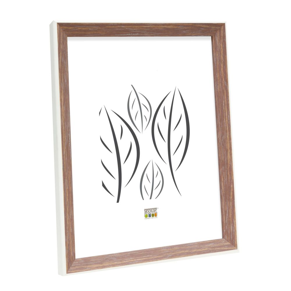 Deknudt Photo frame in beige with white edge 13x18 S46CH3