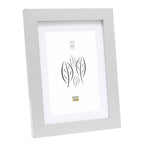 Deknudt Silver coloured Photo Frame with white Passe-board 20x25 S66KD1