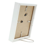 Deknudt white Photo Frame with white Passe-board 20x25