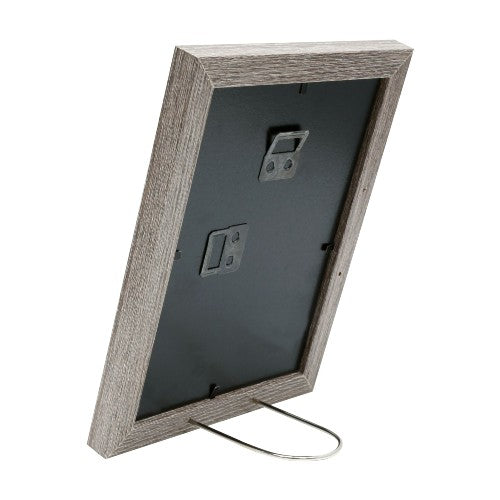 Deknudt Photo Frame in gray-tone Oak Colour with white Passe-board 18x24 S66KH3