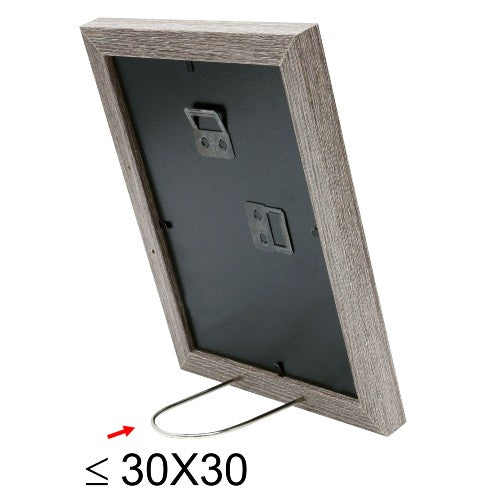 Deknudt Photo Frame in gray-tone Oak Colour with white Passe-board 18x24 S66KH3