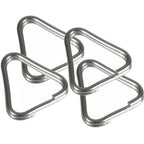 B.I.G. Triangular Split Rings 4 pcs