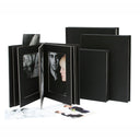 Deknudt Mount board album black with leather cover 13x18 A66DA2