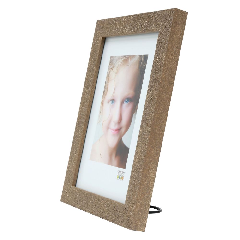 Deknudt Photo frame in gold color with glitter effect 10x15 S41VG3