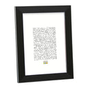 Deknudt Black photo frame with edge in silver 30x30 S41VK2
