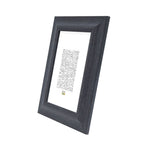 Deknudt Black photo frame with wood structure 15x20 S45MF2