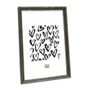 Deknudt Photo frame in black with silver piping 13x18 S46DF2